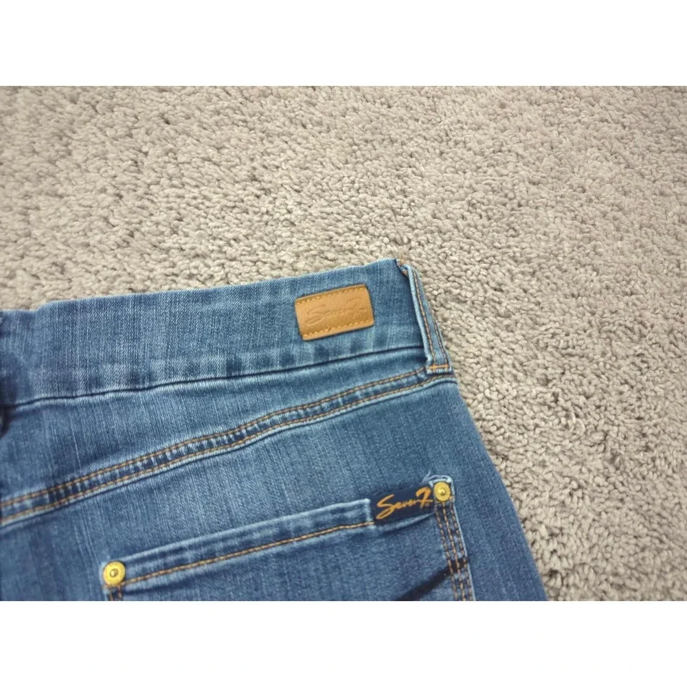 Seven7 Jeans Womens 16 Blue Denim High Rise Skinny Stretch Casual‎